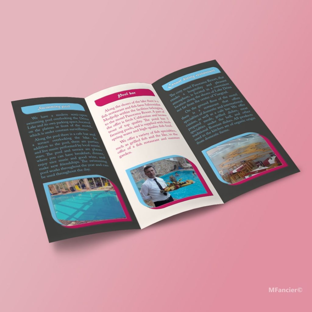 Grafički dizajn brošure