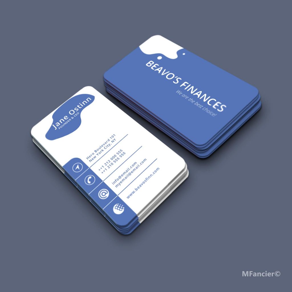 Grafički dizajn vizit kartice Business card design